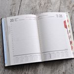 Kalendarz książkowy A5 - układ dzienny nr12 - 