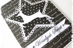 Kartka świąteczna z reniferem