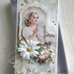 Kartka na komunię dla dziewczynki - 