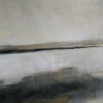 Pejzaż abstrakcyjny -obraz akrylowy formatu 60/50 cm  - 