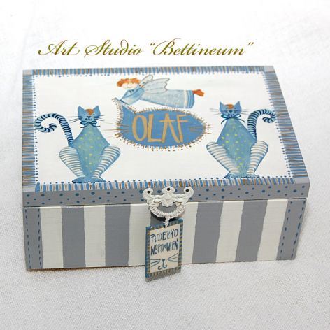Pudełko wspominajka "OLAF"