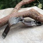 Arachne-manela - miedź i skóra