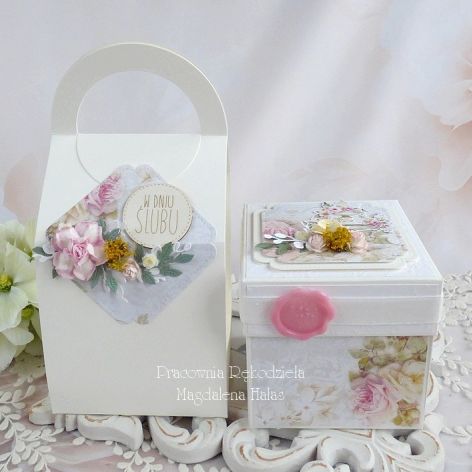 Ślubny exploding box 1049