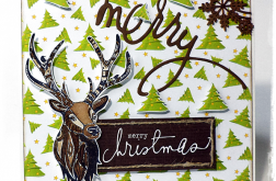 Jelonek wśród choinek