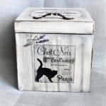 Pudełko Chat Noir - szkatułka na biżuterię