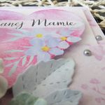Kochanej Mamie - kartka z sercem - kartka dla mamy