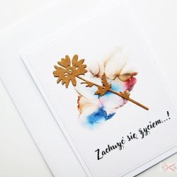 Kartka MOTYWACYJNA - Zachwyć się...