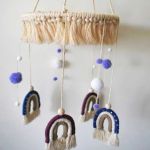 Karuzela dla dzieci makrama w stylu boho - 