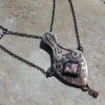 Naszyjnik glass-mystic - gotycki naszyjnik