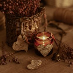 ŚWIECA SOJOWA NA WALENTYNKI 