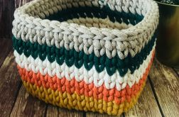 Kolorowy kosz do przechowywania,kwadratowy koszyk 15x12cm...