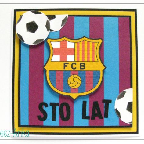 Kartka dla fana FC BARCELONA