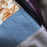 Nerka patchworkowa no waste – unikatowa saszetka handmade - 