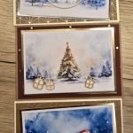 Zestaw 3 kartek świątecznych na Bożenarodzenie nr 1 - 