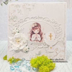 Komunijna Pamiątka - "Dziewczynka !"