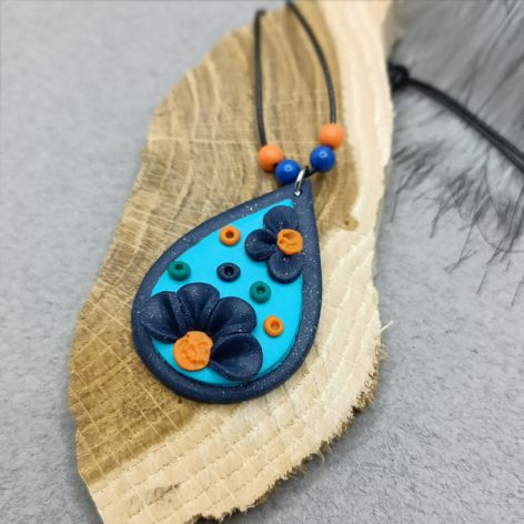 „MORGAN” wisiorek z glinki polimerowej