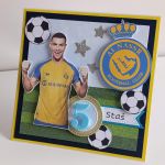 Personalizowana krtka urodzinowa piłka nożna Ronaldo - Personalizowana krtka urodzinowa piłka nożna Ronaldo