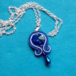 Wisior sutasz Szafirowy - 