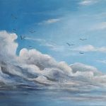 Cichy poranek-obraz akrylowy formatu 30/40 cm  - 