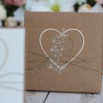 Rustykalna kartka ślubna z pudełkiem 18 - stylowa kartka na ślub