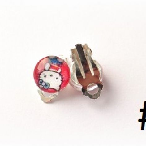 Klipsy Hello Kitty - mix wzorów #4 #5