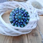 Wisiorek DOT PAINTING - Frozen Moments - Wisiorek DOT PAINTING - Frozen Moments