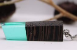 Ocean Mint, drewno i żywica epoksydowa