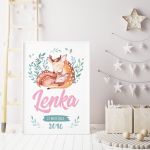 Plakat Metryczka Sarenki 50X70 B2 - 