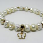 WHITE BUTTERFLY - kamienie naturalne - 
