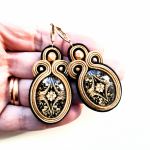 Arabeska kolczyki sutasz - 