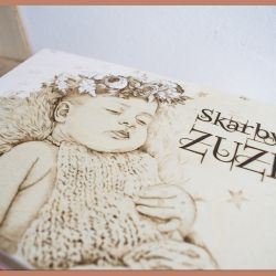 Szkatułka z Twoim zdjęciem w drewnie + Biblia