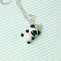 PANDA wisiorek z modeliny