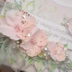 Kartka do pudełka - Z bliska