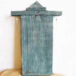 Anioł Luna III, obraz ręcznie malowany na desce anioł stróż - 