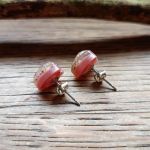 Komplet wisiorek i kolczyki - Koperkowe Love - Komplet wisiorek i kolczyki - Koperkowe Love