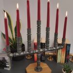 Świecznik Loftowy 7-punktowy F007_1-W1 Loft - Świecznik Loftowy F007_1-W1 Loft