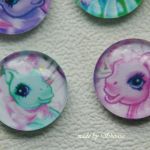 magnesy na lodówkę - wesołe koniki - 