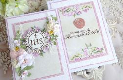 Komunijna kartka w pudełku 638