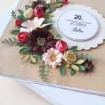 20 Rocznica Ślubu PORCELANOWA - kartka w pudełku rocznicowa