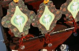 Bileciki do prezentów- reniferki III