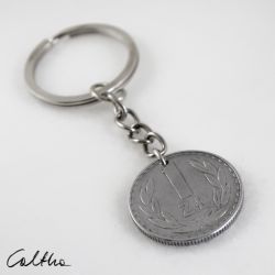 Złotówka - breloczek moneta