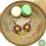 Kolorowe i energetyczne kolczyki soutache - Kolorowe kolczyki