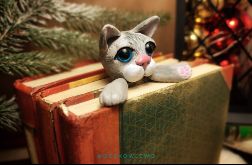 Zakładka do książek - Kot Dachowiec