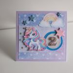 Kartka na urodziny z jednorożcem 3 - Kartka na urodziny z jednorożcem 3