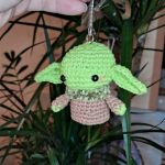 Dziecko Yoda walentynka amigurumi - Dziecko Yoda