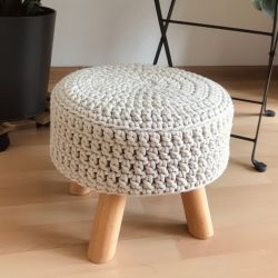 Pokrowiec na stołek,35cm,taboret,SCANDI