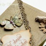 Kopertówka z okazji ślubu-  'ogród retro' - 