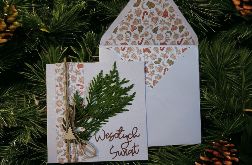 Kartka świąteczna z pasującą kopertą 33
