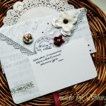 Kopertówka z okazji ślubu-bordowa rapsodia'' - 