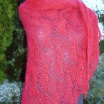 Chusta czerwony puch - 